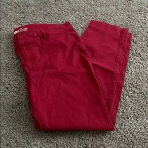 Red Pixie Dress Pants